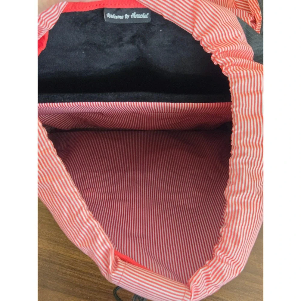Herschel Supply Co Little America Backpack Black Tan‎ Laptop Sleeve Bag